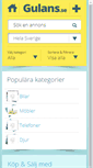 Mobile Screenshot of gulans.se
